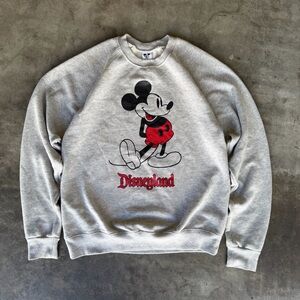 Vintage 90s Mickey Mouse Disneyland Disney Crewneck Sweater Men’s S